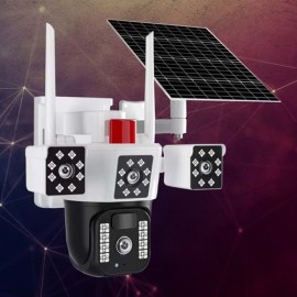 O-KAM-3030 PTZ Solar Sim Kartlı 4G Güvenlik Kamerası Güneş Enerjili Kamera